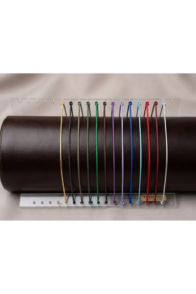 GALANDE مطاط دائري لغلاف الدفتر جلد (مطاط متوافق مع الدفتر/ 4 أمتار)