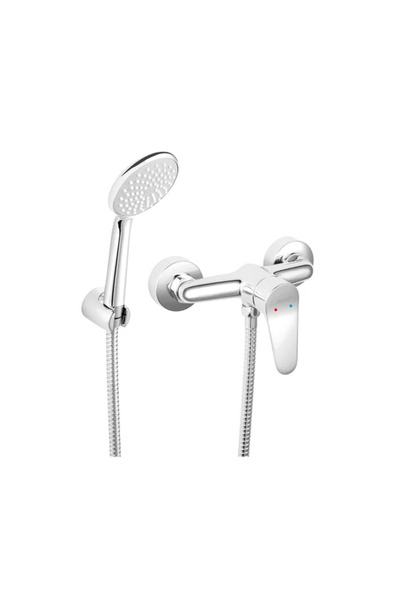 FERRO Baterie dus Isso crom lucios cu set de dus