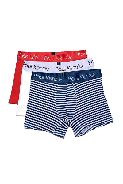 Paul Kenzie 3-Pack Men's Boxers - Marine
