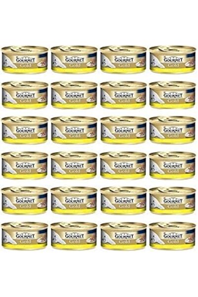 Gourmet Gold Gourmet Kıyılmış Tavuklu Konserve Kedi Maması 85 Gr 24'LÜ SET CS...