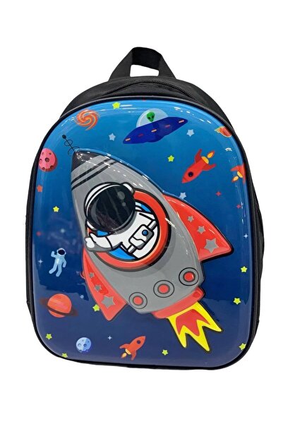 Şımarık ASTRONOT DESENLİ ERKEK ÇOCUK ANASINIFI ÇANTASI