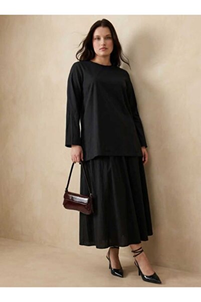 ALİA Plus Size Set - Black - F1-Rs - Exclusive