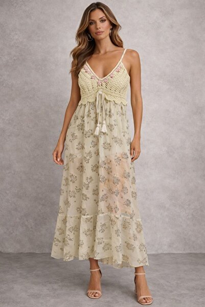 genric Maxi Dress Without Sleeves