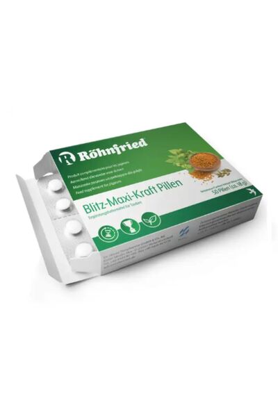 Röhnfried Blitz Maxi Power için Dayanıklılık ve Uçuş Hızı Arttırır 50 Adet