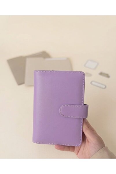 NESLİMSİ ATÖLYE Bütçe Planlayıcı Manyetik Ajanda LİLA (Sticker ve Challenge H...