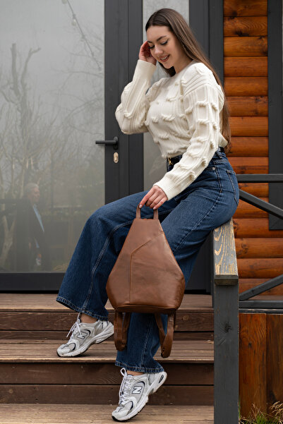 fubileather Modern Casual Women's Backpack – Minimal Design