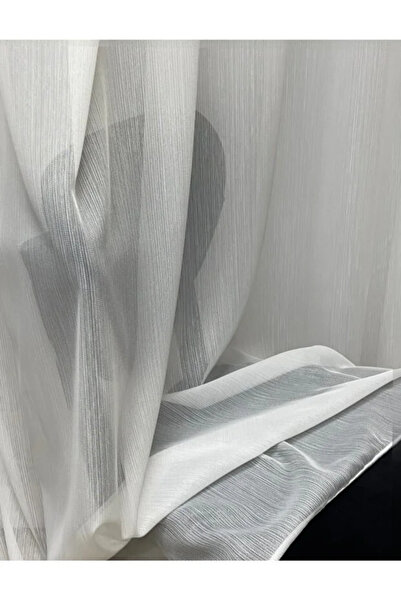 Brillant Bamboo Slub Non-Wrinkle Iron Don't Want Tulle Curtain 1e 3layer Plea...