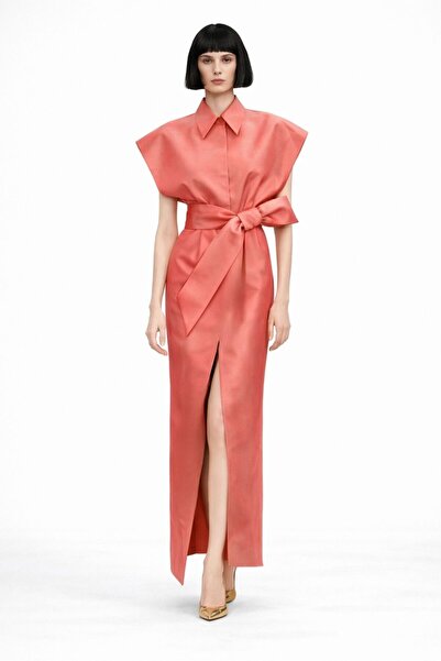 UNTIMELY T-Sleeve & Low Sleeve House Detailed Maxi Stylish Dress