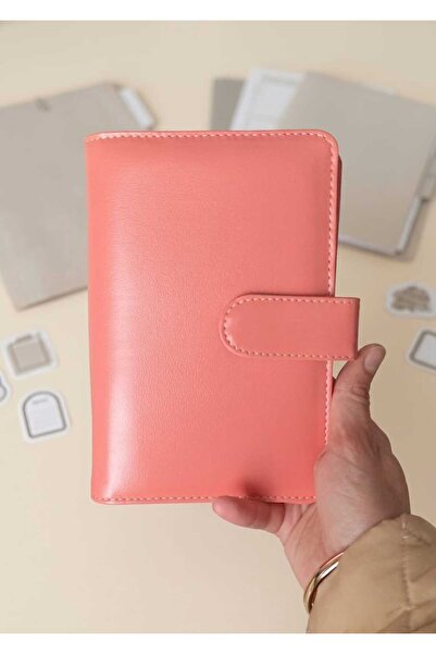 NESLİMSİ ATÖLYE Bütçe Planlayıcı Manyetik Ajanda TURUNCU (Sticker ve Challeng...