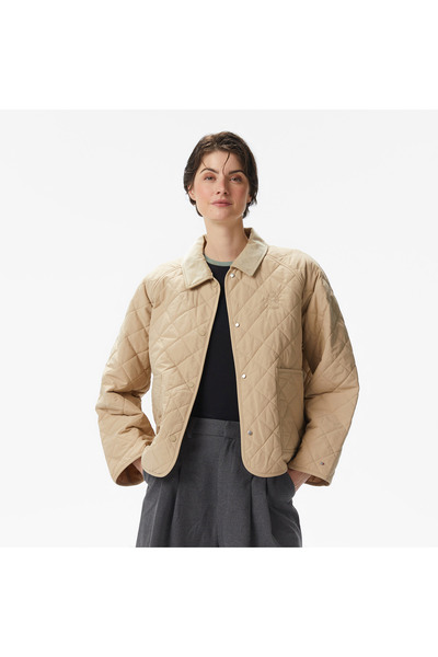 Tommy Hilfiger Padded Modern Quilted Kadın Haki Ceket