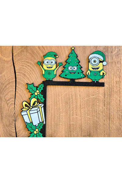 farist Special Design 3D Over-The-Door Ornament – Adorable Decor & Handmade