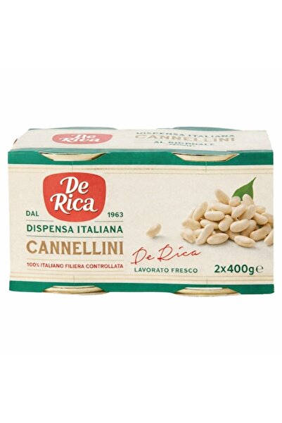strain Fasole Cannellini, De Rica, 2x400gr