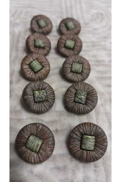 ILCARE Polyester Button 26 Boy 17 mm 10 Pieces