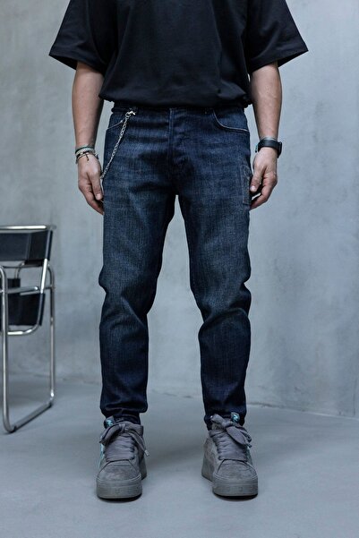 MODINI Slim fit jeans with chain (6876)