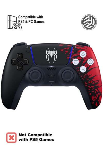 Jastech Wireless Controller for PS4, Custom Design V2 Gamepad Joystick for PS...