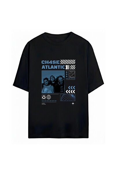 SVART WEAR Tricou Chase Atlantic unisex oversize 100% bumbac