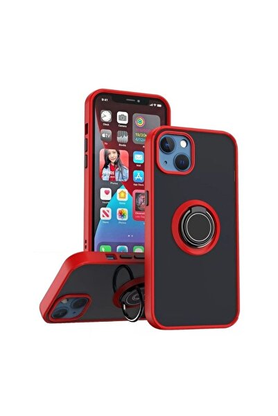 HANPORIUM iPhone 13 Mini Compatible Case with Ring Stand Extra Protection Har...