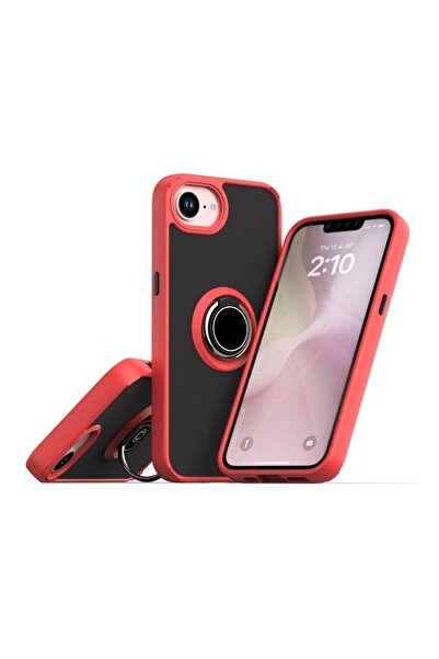 HANPORIUM iPhone 17E Compatible Case with Ring Stand Extra Impact Protection ...