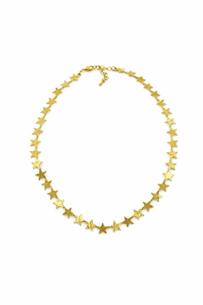Sacha Accessories Yıldız Plaka Sıralı Kolye