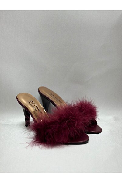 MOD10 Feather bridal drawing slippers