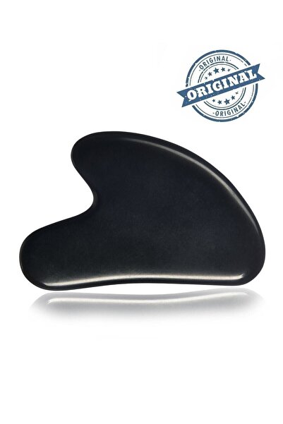 ART LİFE DOĞALTAŞ Natural Stones Sertifikalı Obsidyen Gua Sha Masaj Taşı