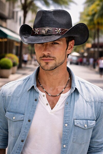 Nilbutik Cowboy Fedora Hat