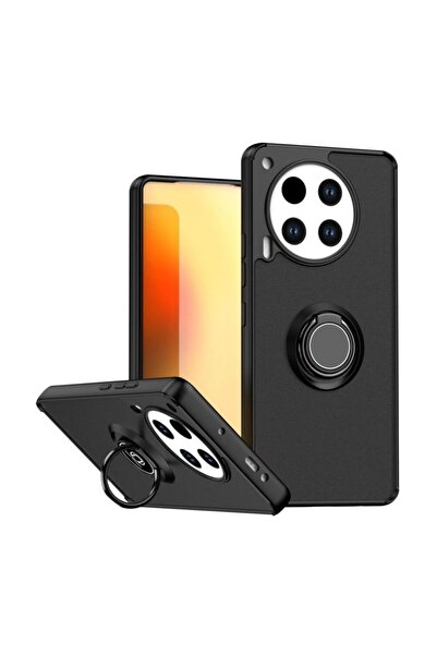 HANPORIUM Tecno Camon 30 Cl6 Compatible Case with Ring Stand Extra Shock Prot...