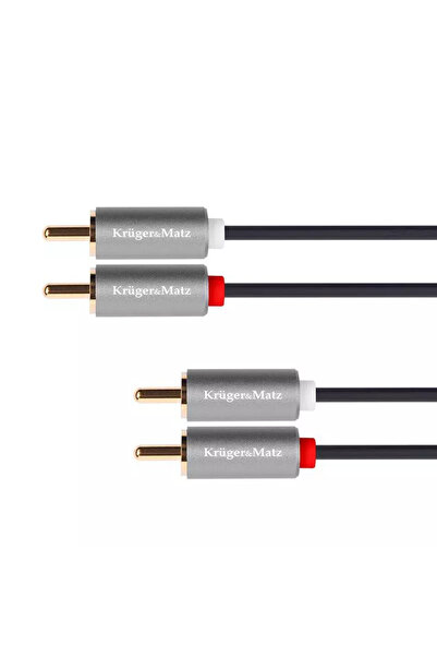 OEM Cablu 2x RCA - 2x RCA 5m Basic Kruger&Matz