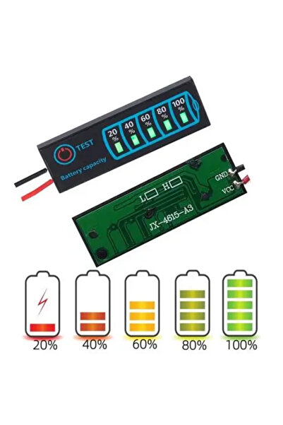 OEM Afisaj /indicator nivel incarcare BMS 1S - 8S /DC 5V-30V