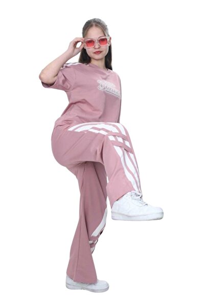 BEGONYA BEBECE KIDS Καλοκαιρινό σετ δύο τεμαχίων για κορίτσια, σετ με παντελό...