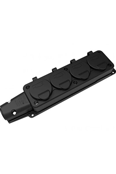 OEM SCHUKO rubber plug with cover Bemis BK1-1402-3614 2P+E 4 outlets 16A 250V...