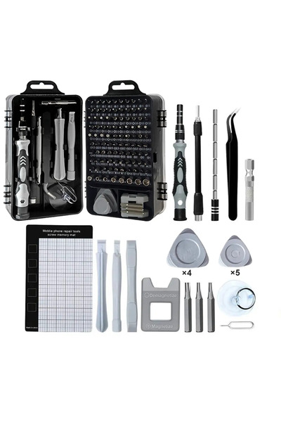 OEM Spacer smartphone repair kit SPRT-PHONE-122 122 pieces / screwdriver bits...