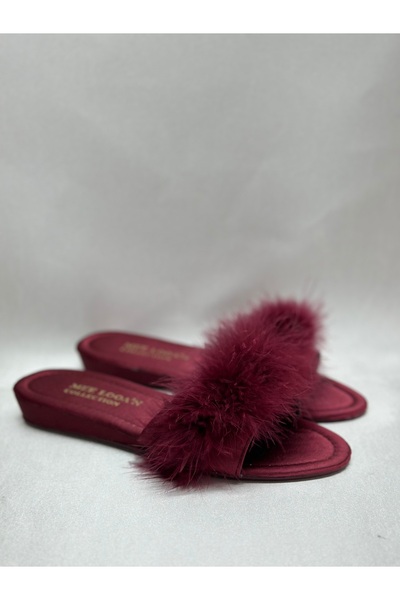 MOD10 Feather bridal drawing slippers