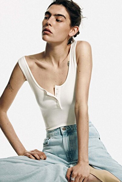 H&M Ribbed thong body