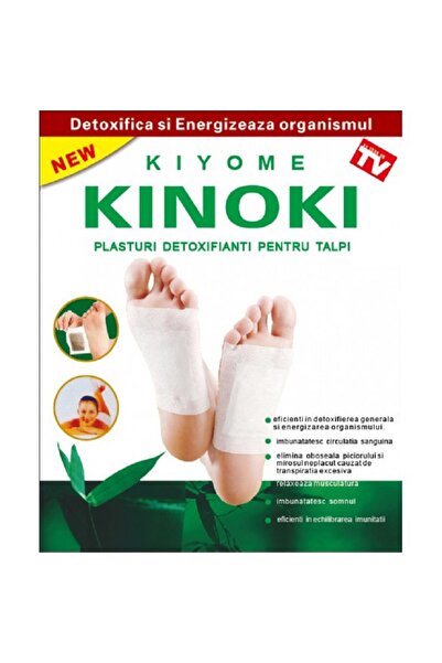 VELORA Set of 100 Kinoki Type Detox Patches with Tourmaline Bamboo Vinegar Vi...