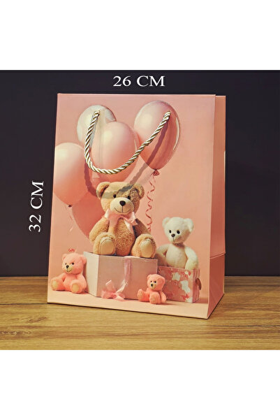 ForWhat Cute Teddy Bears Motif Bag for Office Home Office Gift