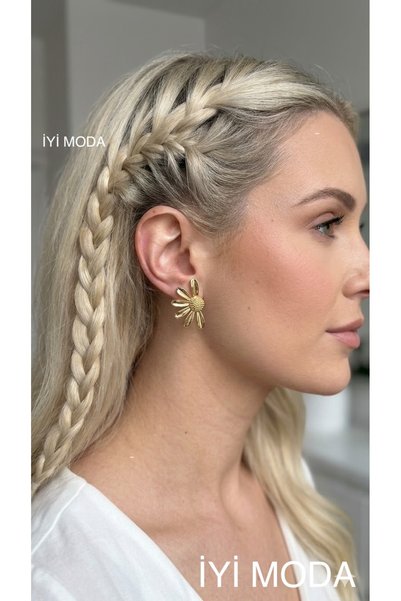 İYİ MODA أقراط ديزي بتصميم خاص أقراط ديزي