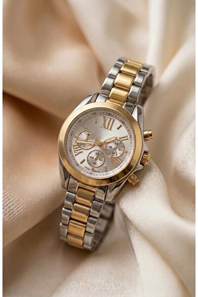 KLISHE Butik Women's Steel Watch Gold & Silver Mix Color Luxury Edition |   S...