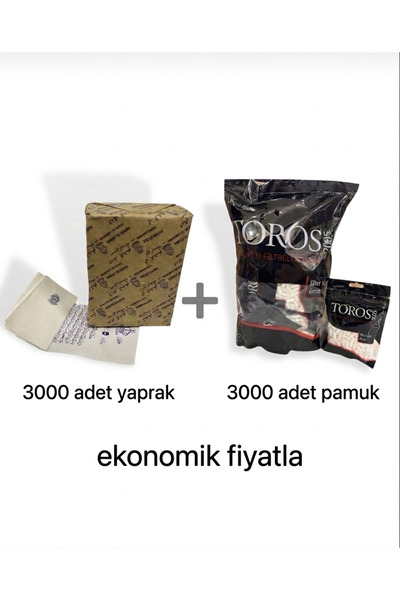 2005 Toros Pamuk 6mm + 1.sınıf 3000 adet Yaprak