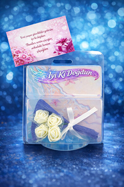 İNCİ sepette Doğum günü hediyesi hot Flowerss mini buketi aynalı
