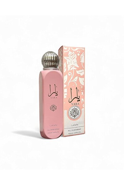 lattafa Yara All Over Spray 150ML; Body Mist Women; Sweet Floral Perfume; Hai...