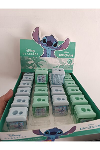 Mikro Lilo&Stitch Labirent Hazneli Çift Hazneli Kalemtraş 1 Adet