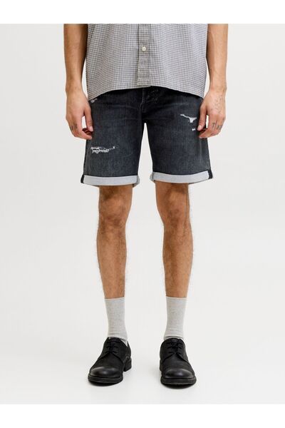 Jack & Jones Pantaloni scurți din denim cu croială normală