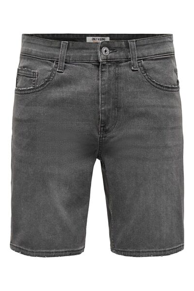 Only & Sons Jeans-Shorts ONSWEFT Mid Rise Normal geschnitten Shorts