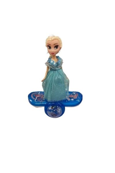OEM Păpușă Elsa interactivă pe skateboard