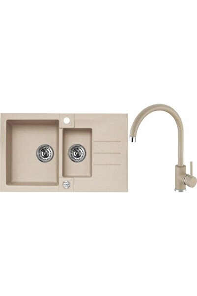 Alveus Set chiuvetă de bucătărie Rock 70 cu baterie Kati