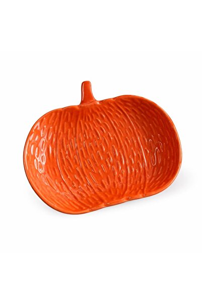 BED Decorative ceramic bowl in the shape of a pumpkin, 11.5 x 9.8 cm