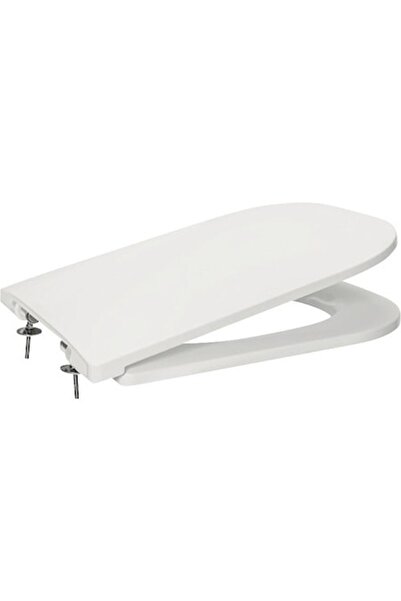 Roca Scaun de toaletă The Gap slim, cu închidere lentă, alb 45x35 cm