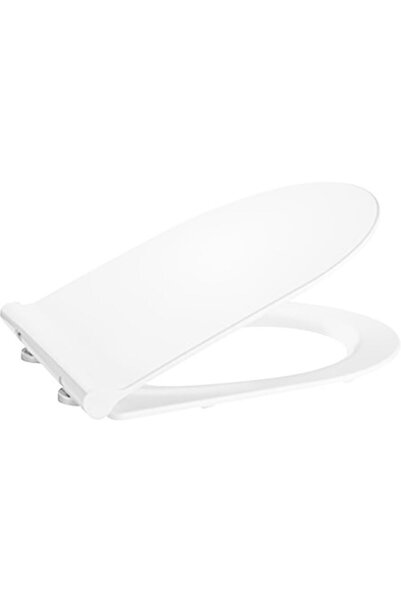 Roca Colac de toaletă Nexo Slim, cu închidere lentă, Alb 45x36 cm