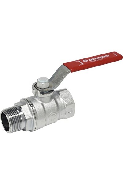 GIACOMINI Robinet FI-FE de 1 inch cu mâner, cromat